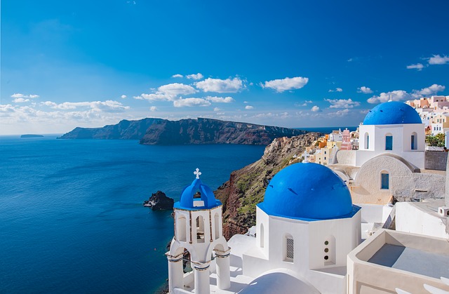 kostel na santorini