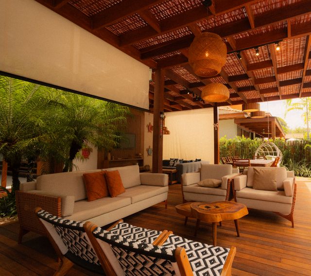 pergola posezení